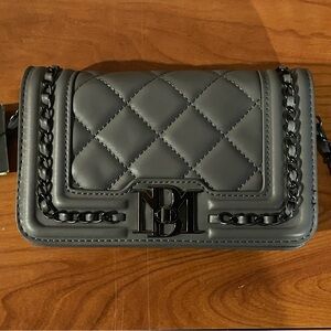 Badgley Mischka Small Crossbody With Frame & Chain